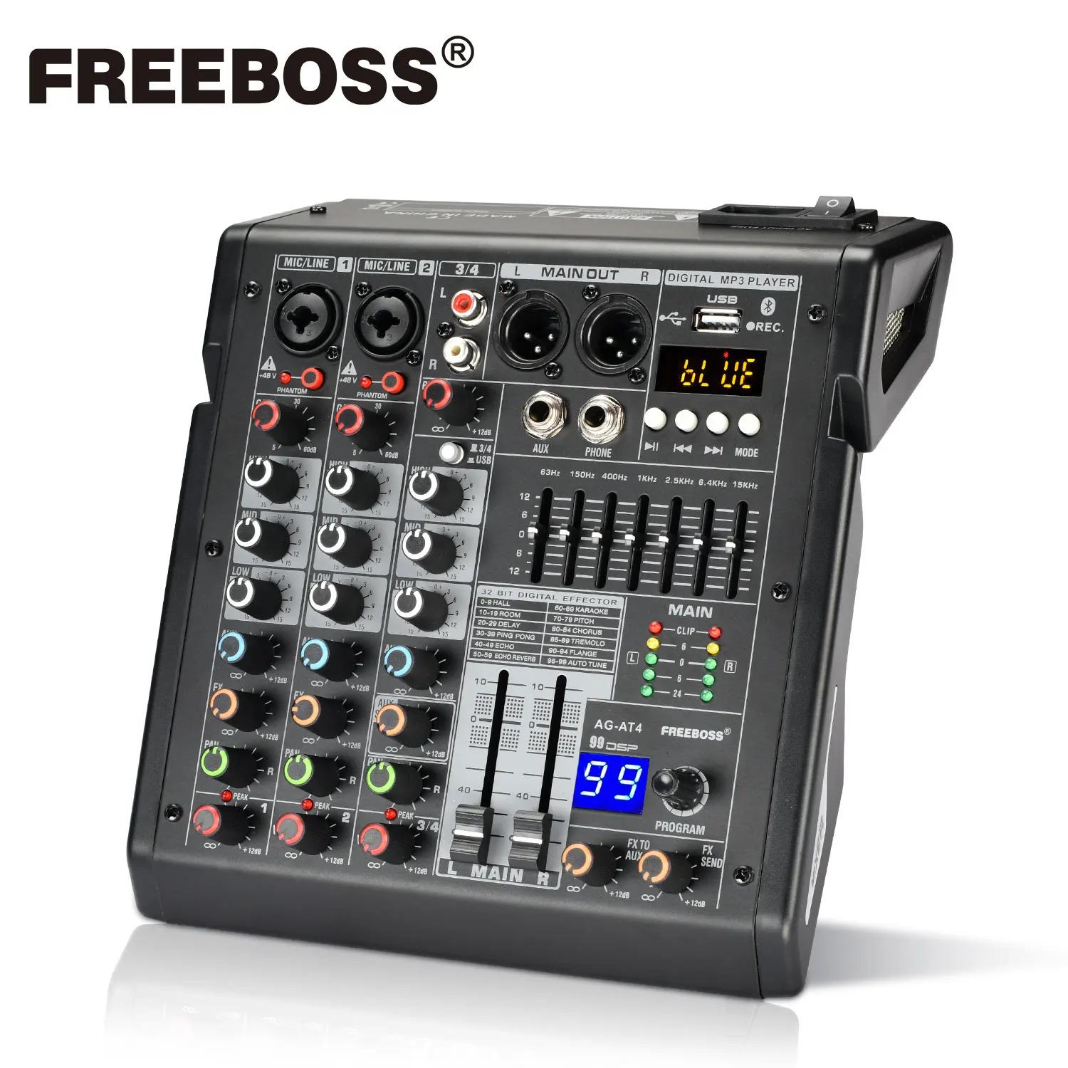 Freeboss ͽ ܼ, USB  PC ڵ,    ͼ, Ȩ Ƽ, 48V ͽ ̺ AG-AT4, 99 DSP ȿ